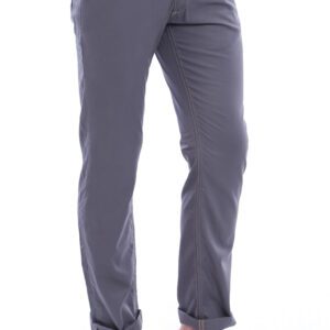 Gabardin Grey Men Pants - Wessi