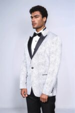 Glittery-Patterned-Light-Blue-Men-Tuxedo-Blazer-Wessi-2