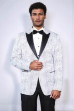 Glittery-Patterned-Light-Blue-Men-Tuxedo-Blazer-Wessi-3