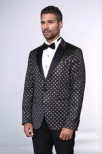 Gold-Diamond-Pattern-Over-Black-Tuxedo-Blazer-Wessi-2