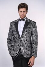 Gold-Patterned-Over-Grey-Men-Party-Blazer-Wessi-10