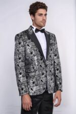 Gold-Patterned-Over-Grey-Men-Party-Blazer-Wessi-2