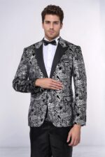 Gold-Patterned-Over-Grey-Men-Party-Blazer-Wessi-3
