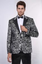 Gold-Patterned-Over-Grey-Men-Party-Blazer-Wessi-8