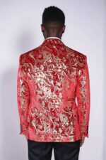 Gold-Patterned-Over-Red-Men-Stage-Tuxedo-Blazer-Wessi-4