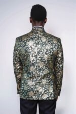 Gold-Rose-Patterned-Slim-Fit-Green-Men-Singer-Tuxedo-Jacket-Wessi-4