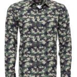 Green Camouflage Pattern Shirt  - Wessi