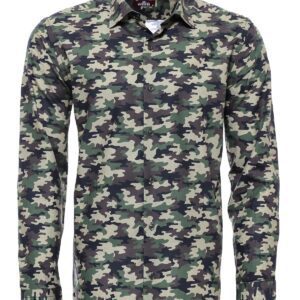 Green Camouflage Pattern Shirt  - Wessi