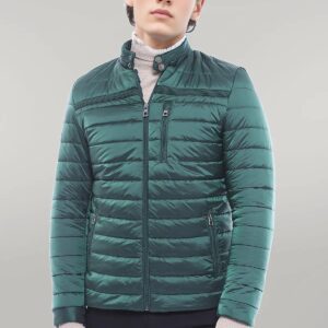 Green Down Men Coat - Wessi