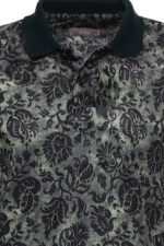 Green-Floral-Polo-Neck-Men-T-Shirt-Wessi-1