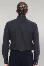 Green-Self-Patterned-Slimfit-Shirt-Wessi-2