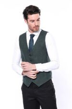 Green-V-Neck-Men-Vest-Wessi-2