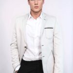 Grey Blazer With Patch Pockets | Wessi