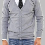 Grey Cotton Knitwear - Wessi