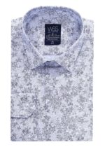 Grey-Flower-Patterned-Slim-Fit-Shirt-Wessi-4