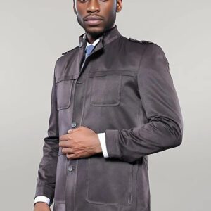 Grey Men's Coat Jacket | Wessi