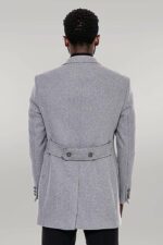 Grey-Metal-Buttoned-Double-Breasted-Long-Coat-Wessi-3