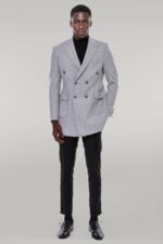 Grey-Metal-Buttoned-Double-Breasted-Long-Coat-Wessi-4