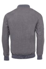 Grey-Patch-Pockets-Suede-Bomber-Coat-Wessi-1