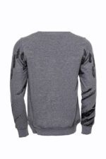 Grey-Patterned-Slim-Fit-Sweatshirt-Wessi-2