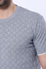 Grey-Patterned-Tricot-Knitted-T-Shirt-Wessi-1