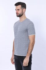 Grey-Patterned-Tricot-Knitted-T-Shirt-Wessi-2