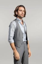 Grey-Slim-Fit-Mens-Suit-with-Vest-Wessi-3