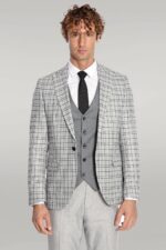 Grey-Vested-Slim-Fit-Checked-Light-Grey-Men-Suit-Wessi-5