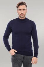 Half-Turtleneck-Knitwear-Navy-Blue-Men-Sweater-Wessi-2
