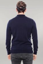 Half-Turtleneck-Knitwear-Navy-Blue-Men-Sweater-Wessi-5