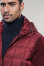 Hooded-Burgundy-Coat-Jacket-Wessi-1