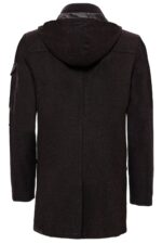 Hooded-Cachet-Hidden-Zippered-Brown-Coat-Wessi-1