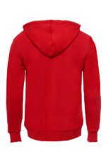 Hooded-Pocket-Plain-Red-Mens-Sweatshirt-Wessi-1