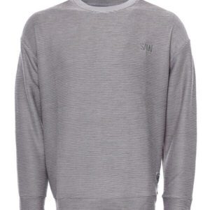 Horizontal Striped Grey Men's Sweatshirt - Wessi