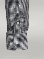Houndstooth-Pattern-Black-Men-Shirt-Wessi-2