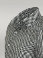 Houndstooth-Pattern-Green-Men-Shirt-Wessi-2