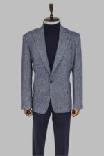 Houndstooth-Pattern-Wool-Blue-Men-Blazer-Wessi-2