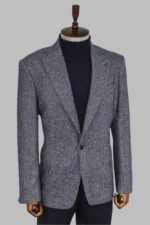 Houndstooth-Pattern-Wool-Blue-Men-Blazer-Wessi-3