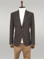 Houndstooth-Pattern-Wool-Brown-Men-Blazer-Wessi-2