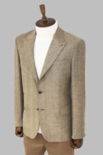 Houndstooth-Pattern-Wool-Cream-Men-Blazer-Wessi-3