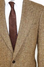 Houndstooth-Pattern-Wool-Light-Brown-Men-Blazer-Wessi-1