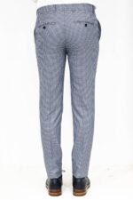 Houndstooth-Patterned-Blue-Men-Pants-Wessi-4