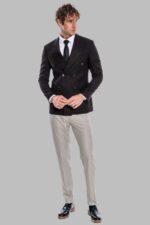 Houndstooth-Patterned-Burgundy-Men-Double-Breasted-Blazer-Wessi-2