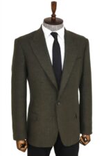 Houndstooth-Wool-Dark-Green-Men-Blazer-Wessi-4