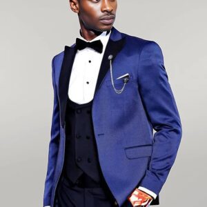 Indigo Blue Wedding Suit for Men | Wessi