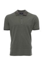 Khaki Polo Collar T-shirt
