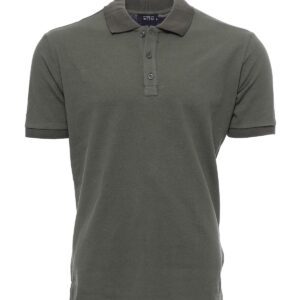 Khaki Polo Collar T-shirt - Wessi