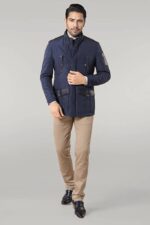 Leather-Modeled-Blue-Slim-Fit-Quilted-Jacket-Wessi-1