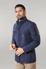 Leather-Modeled-Blue-Slim-Fit-Quilted-Jacket-Wessi-4