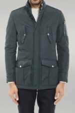 Leather-Modeled-Green-Slim-Fit-Quilted-Jacket-Wessi-1